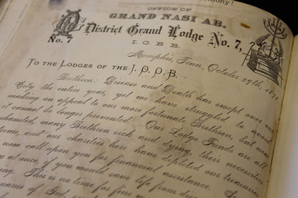 B'nai B'rith Grand Lodge No. 7 Record Book